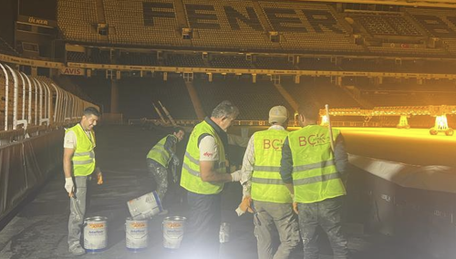 Fenerbahçe Stadı Epoksi Zemin Kaplama